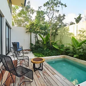 Apartment Don Quijote - Private Pool & Club Access, Tulum